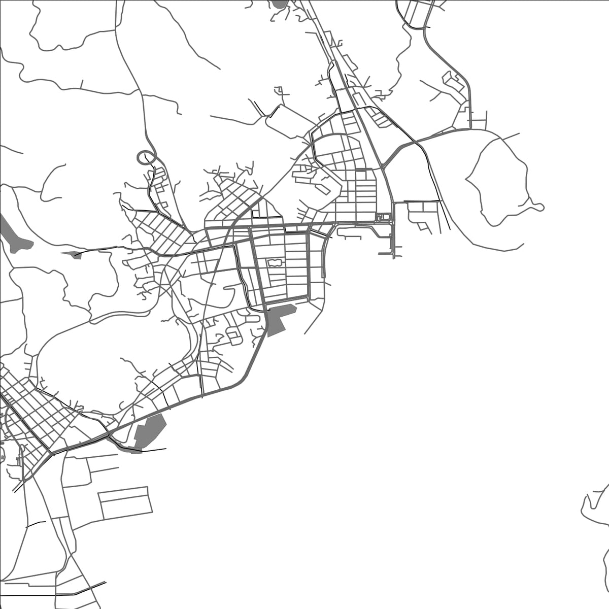 ROAD MAP OF TAMA, JAPAN BY MAPBAKES