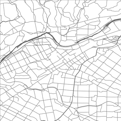 ROAD MAP OF TARAGI, JAPAN BY MAPBAKES