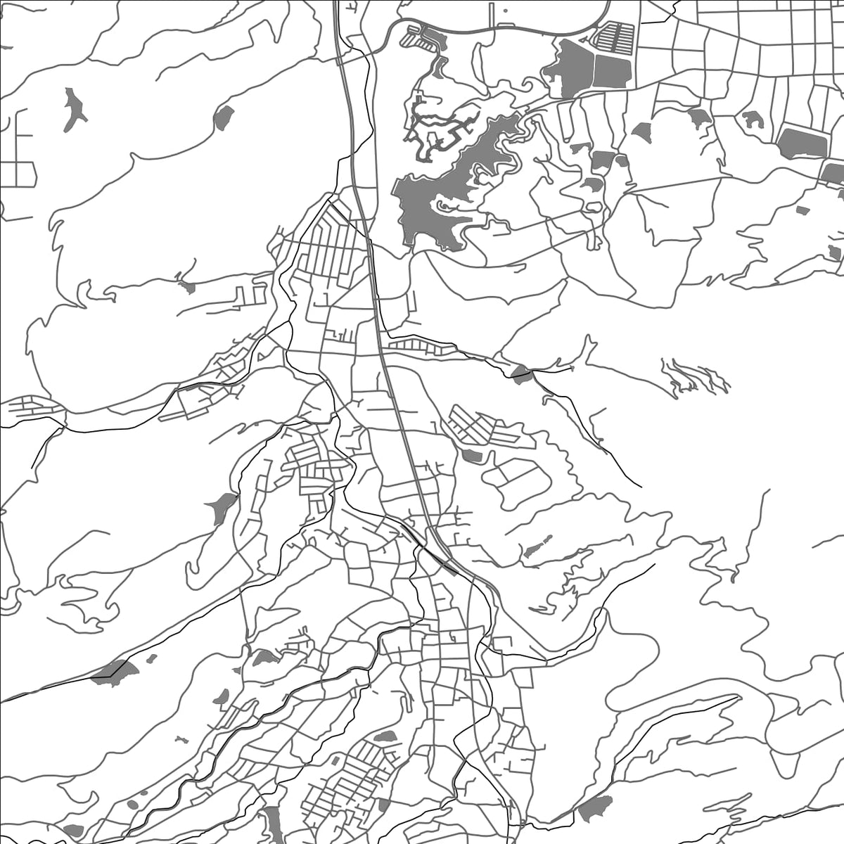 ROAD MAP OF TOBE, JAPAN BY MAPBAKES