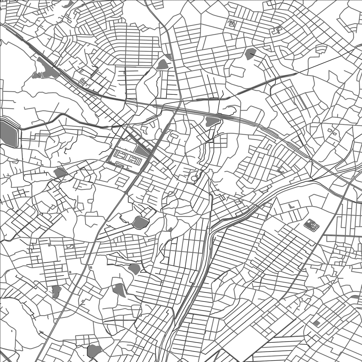 ROAD MAP OF TOGO, JAPAN BY MAPBAKES