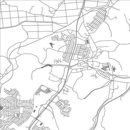 ROAD MAP OF TOMIYA, JAPAN BY MAPBAKES