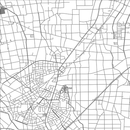 ROAD MAP OF TONAMI, JAPAN BY MAPBAKES