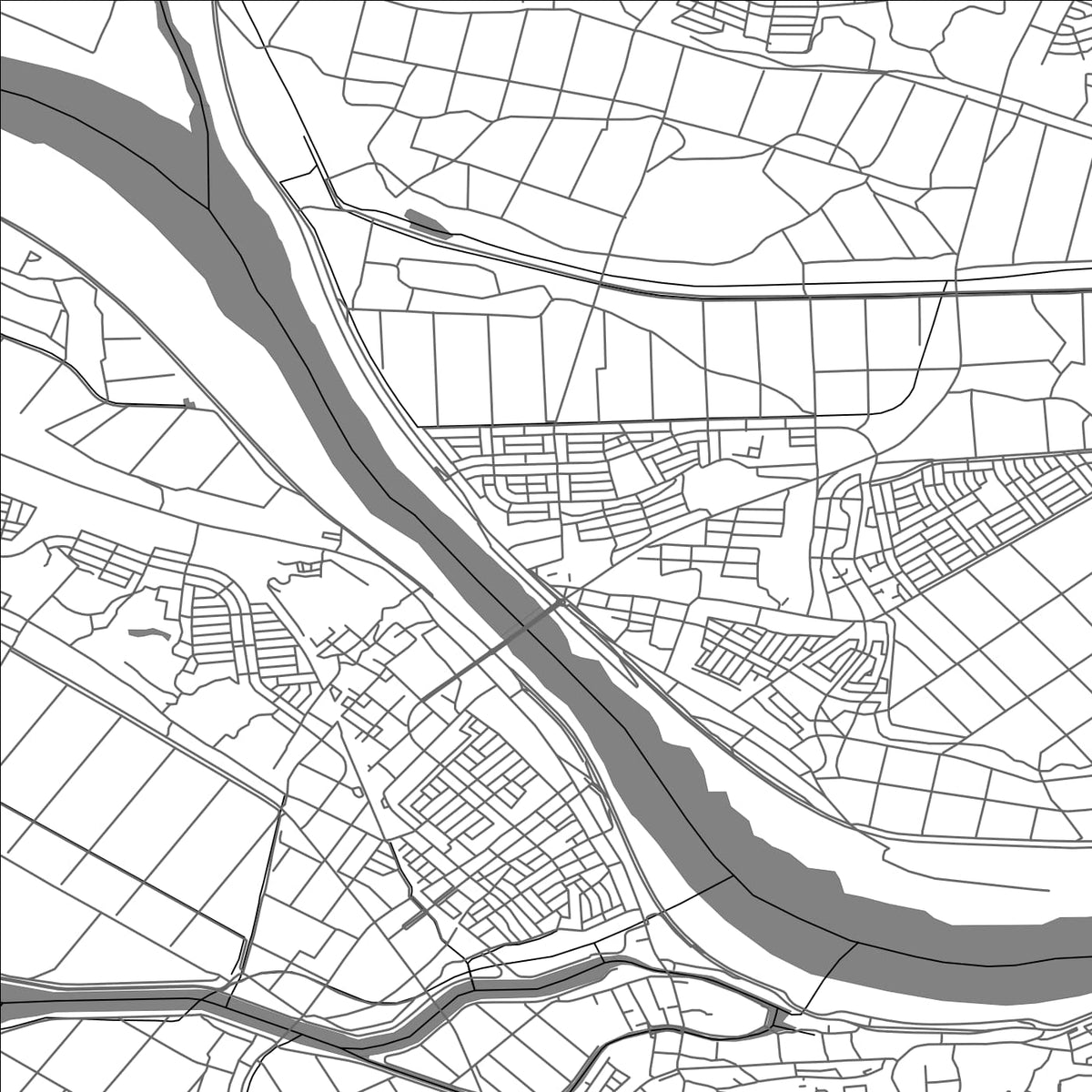 ROAD MAP OF TONE, JAPAN BY MAPBAKES