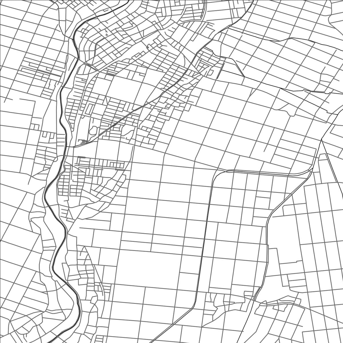 ROAD MAP OF TSUBAME, JAPAN BY MAPBAKES