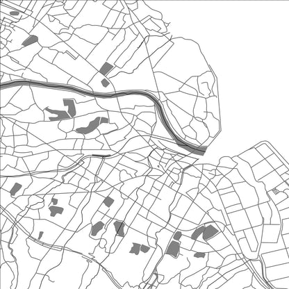 ROAD MAP OF TSUIKI, JAPAN BY MAPBAKES
