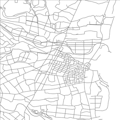 ROAD MAP OF TSUNO, JAPAN BY MAPBAKES