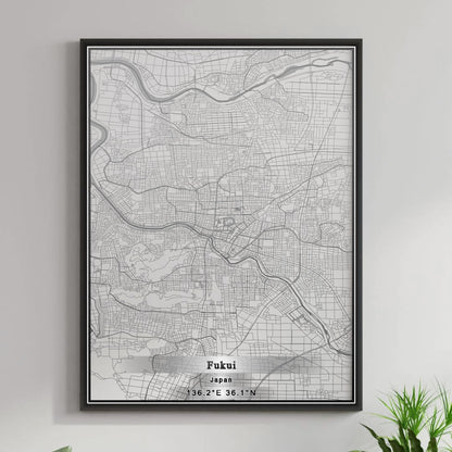 ROAD MAP OF FUKUI, JAPAN BY MAPBAKES