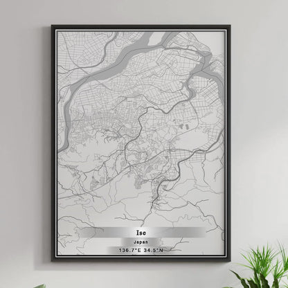 ROAD MAP OF ISE, JAPAN BY MAPBAKES