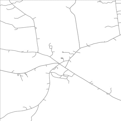 ROAD MAP OF CENTER SANDWICH, NEW HAMPSHIRE BY MAPBAKES