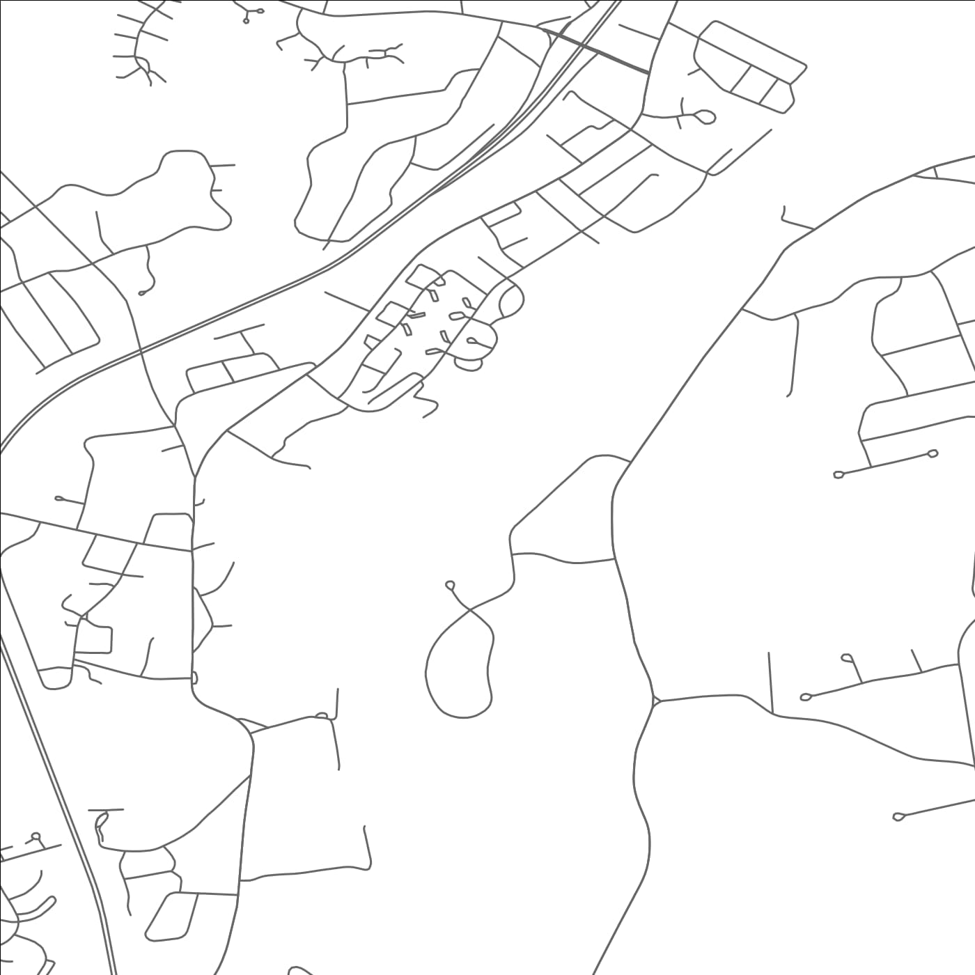 ROAD MAP OF EAST MERRIMACK, NEW HAMPSHIRE BY MAPBAKES