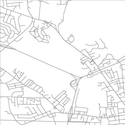 ROAD MAP OF KEENE, NEW HAMPSHIRE BY MAPBAKES