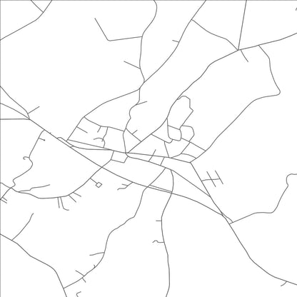 ROAD MAP OF BRANCHVILLE, NEW JERSEY BY MAPBAKES