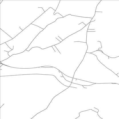 ROAD MAP OF BRIDGEVILLE, NEW JERSEY BY MAPBAKES