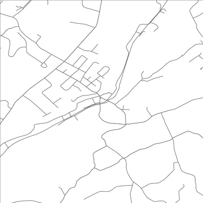 ROAD MAP OF CALIFON, NEW JERSEY BY MAPBAKES