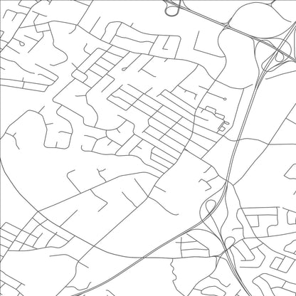 ROAD MAP OF CEDAR KNOLLS, NEW JERSEY BY MAPBAKES