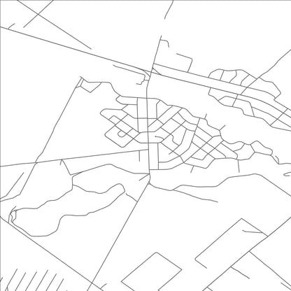 ROAD MAP OF COLLINGS LAKES, NEW JERSEY BY MAPBAKES