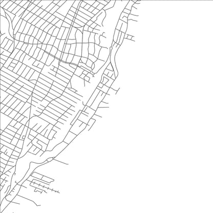 ROAD MAP OF EDGEWATER, NEW JERSEY BY MAPBAKES