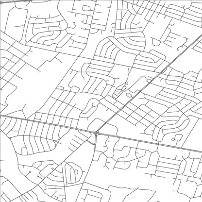 ROAD MAP OF ELLISBURG, NEW JERSEY BY MAPBAKES