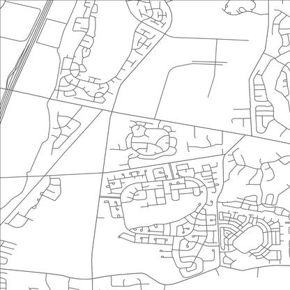 ROAD MAP OF ENCORE AT MONROE, NEW JERSEY BY MAPBAKES