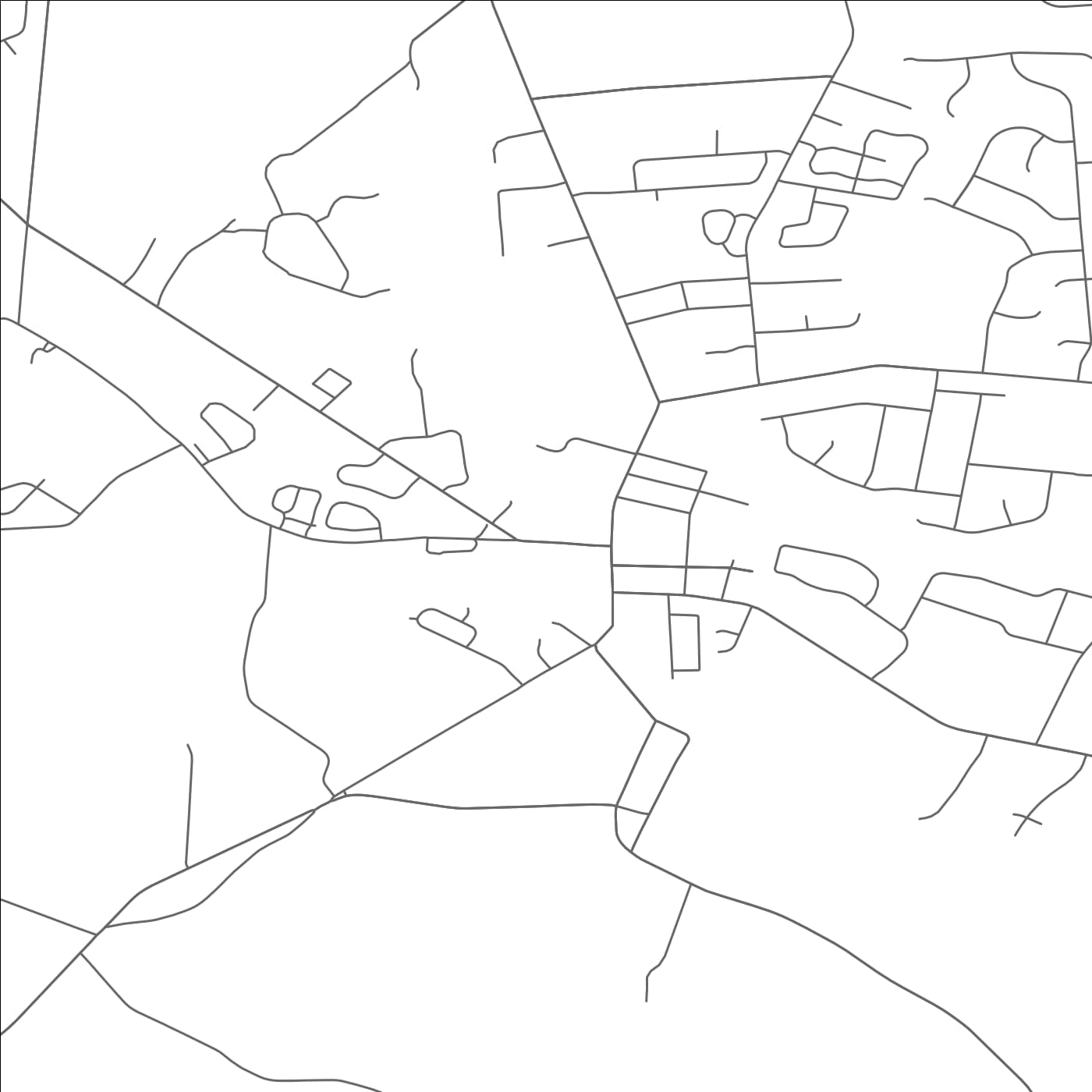 ROAD MAP OF ENGLISHTOWN, NEW JERSEY BY MAPBAKES