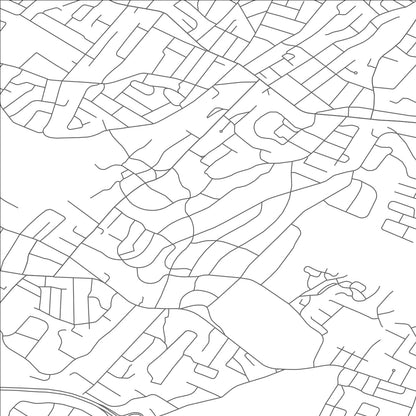 ROAD MAP OF ESSEX FELLS, NEW JERSEY BY MAPBAKES