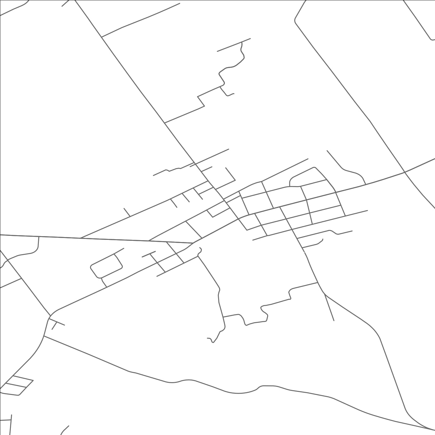 ROAD MAP OF HOPEWELL, NEW JERSEY BY MAPBAKES