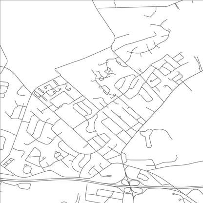 ROAD MAP OF LAWRENCEVILLE, NEW JERSEY BY MAPBAKES