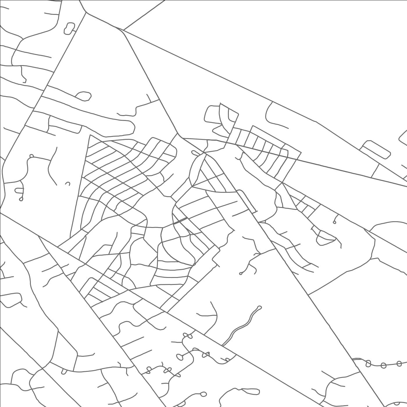 ROAD MAP OF MEDFORD LAKES, NEW JERSEY BY MAPBAKES