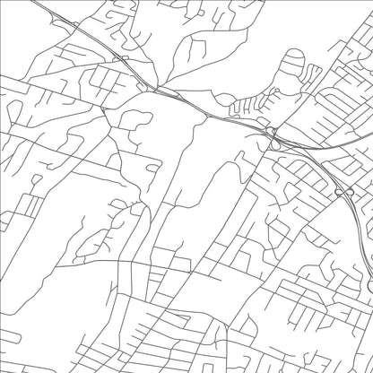 ROAD MAP OF MONTCLAIR STATE UNIVERSITY, NEW JERSEY BY MAPBAKES