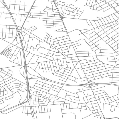 ROAD MAP OF MOUNT EPHRAIM, NEW JERSEY BY MAPBAKES