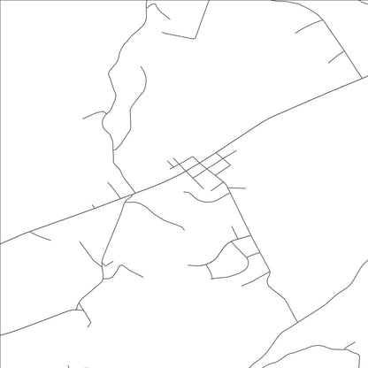 ROAD MAP OF NEW VILLAGE, NEW JERSEY BY MAPBAKES