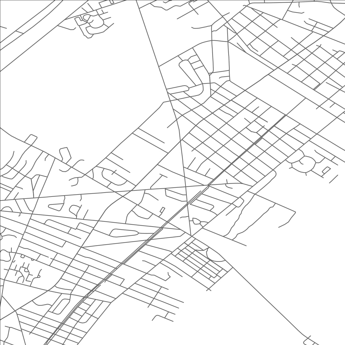 ROAD MAP OF NORTHFIELD, NEW JERSEY BY MAPBAKES