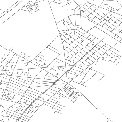 ROAD MAP OF NORTHFIELD, NEW JERSEY BY MAPBAKES