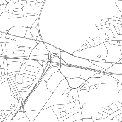 ROAD MAP OF PARSIPPANY, NEW JERSEY BY MAPBAKES