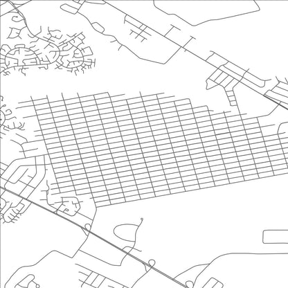 ROAD MAP OF PINE LAKE PARK, NEW JERSEY BY MAPBAKES