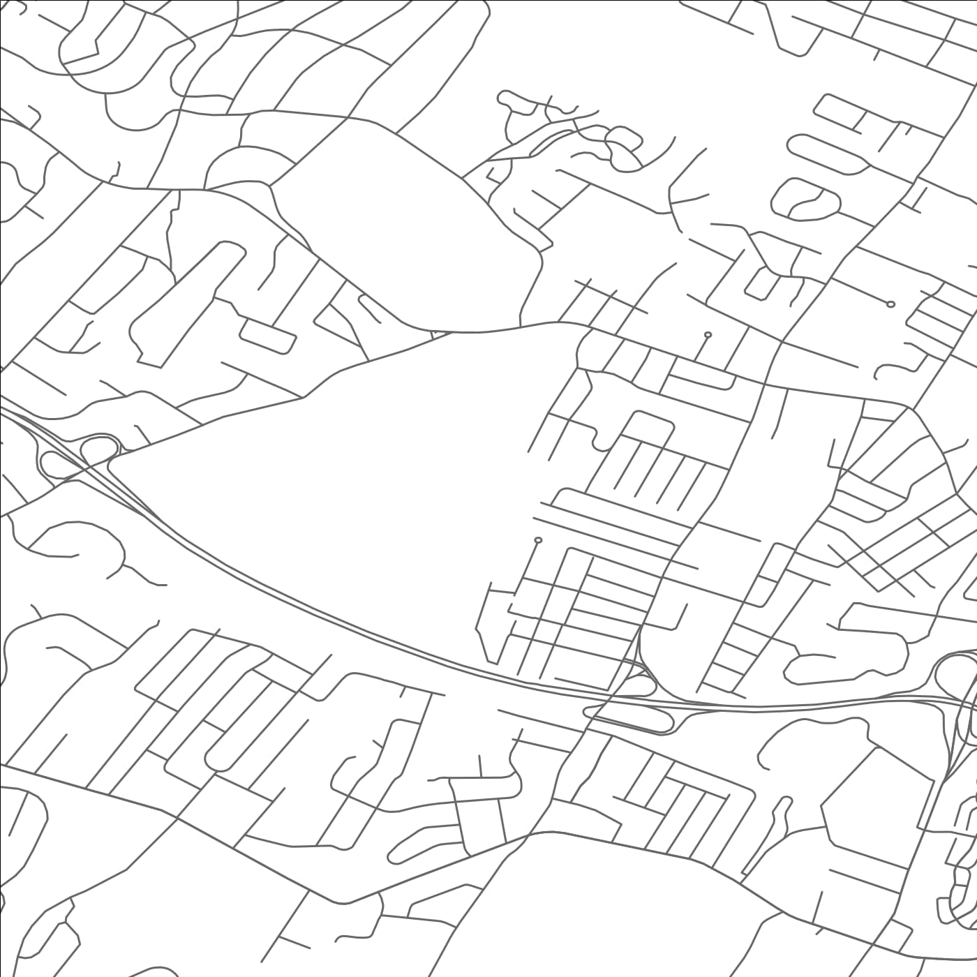 ROAD MAP OF PLEASANTDALE, NEW JERSEY BY MAPBAKES