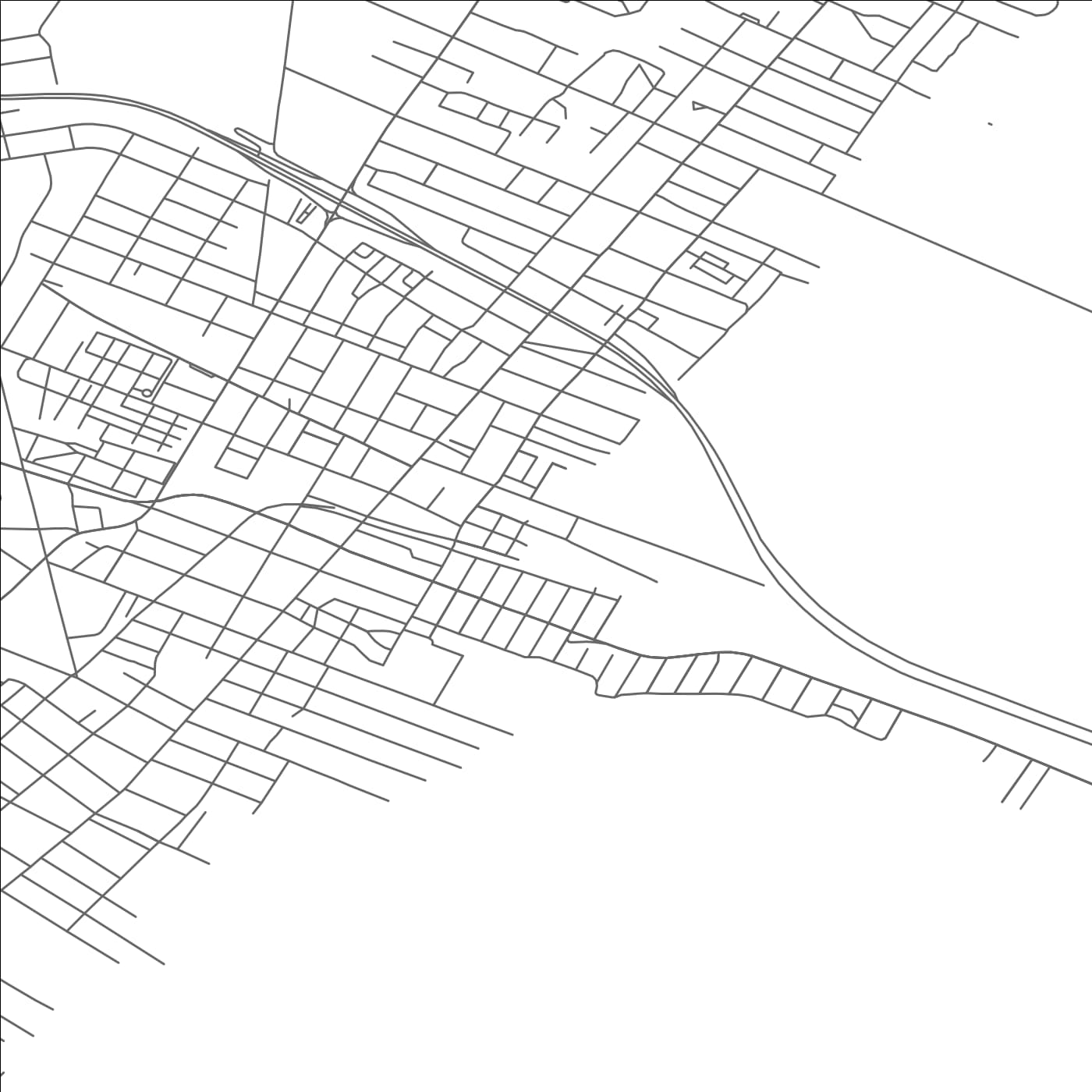 ROAD MAP OF PLEASANTVILLE, NEW JERSEY BY MAPBAKES