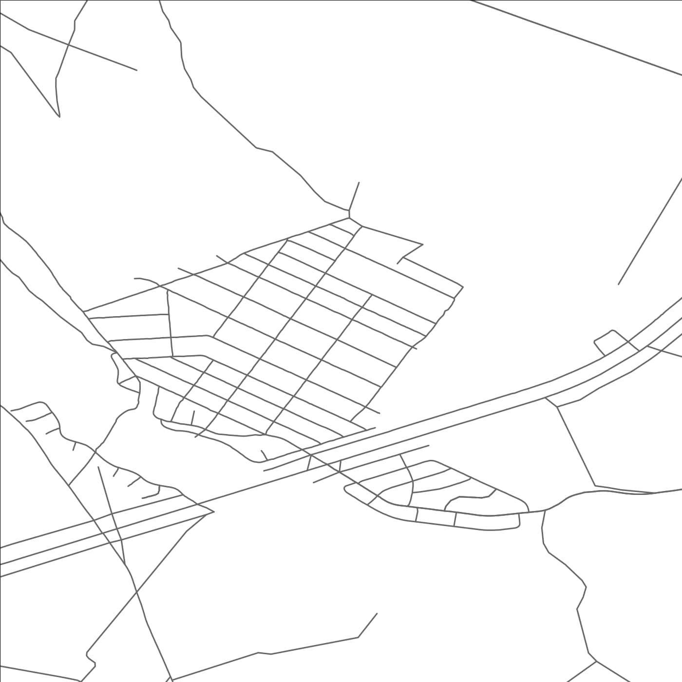 ROAD MAP OF PRESIDENTIAL LAKES ESTATES, NEW JERSEY BY MAPBAKES