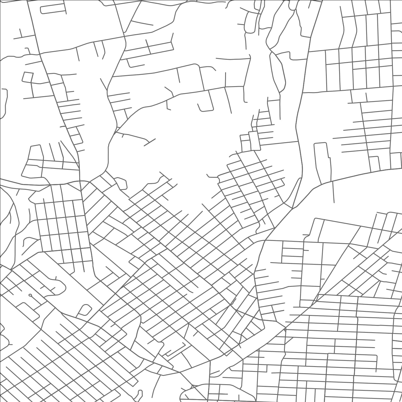 ROAD MAP OF PROSPECT PARK, NEW JERSEY BY MAPBAKES