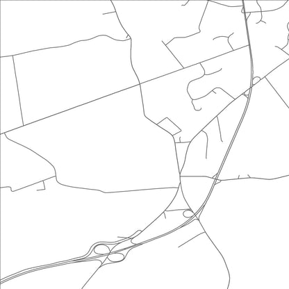 ROAD MAP OF RINGOES, NEW JERSEY BY MAPBAKES