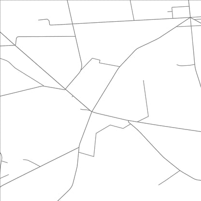 ROAD MAP OF ROADSTOWN, NEW JERSEY BY MAPBAKES