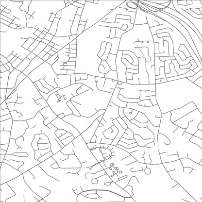 ROAD MAP OF STRATHMORE, NEW JERSEY BY MAPBAKES