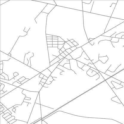 ROAD MAP OF SWEDESBORO, NEW JERSEY BY MAPBAKES