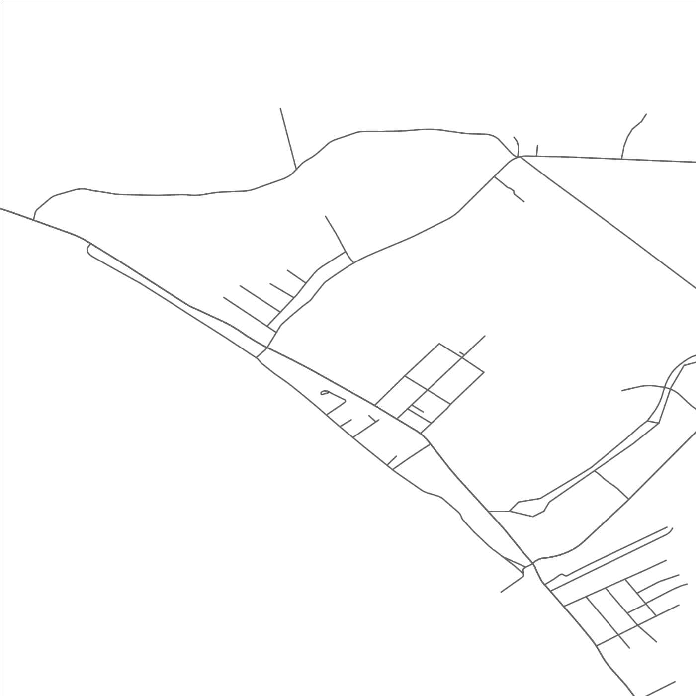 ROAD MAP OF TITUSVILLE, NEW JERSEY BY MAPBAKES