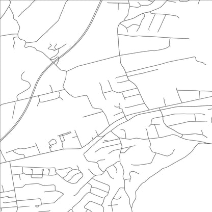 ROAD MAP OF TOWACO, NEW JERSEY BY MAPBAKES