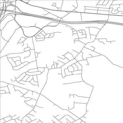 ROAD MAP OF TROY HILLS, NEW JERSEY BY MAPBAKES