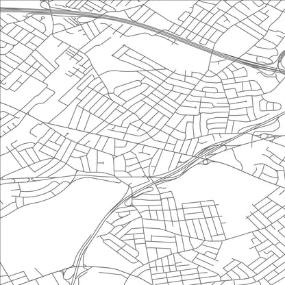 ROAD MAP OF UNION, NEW JERSEY BY MAPBAKES