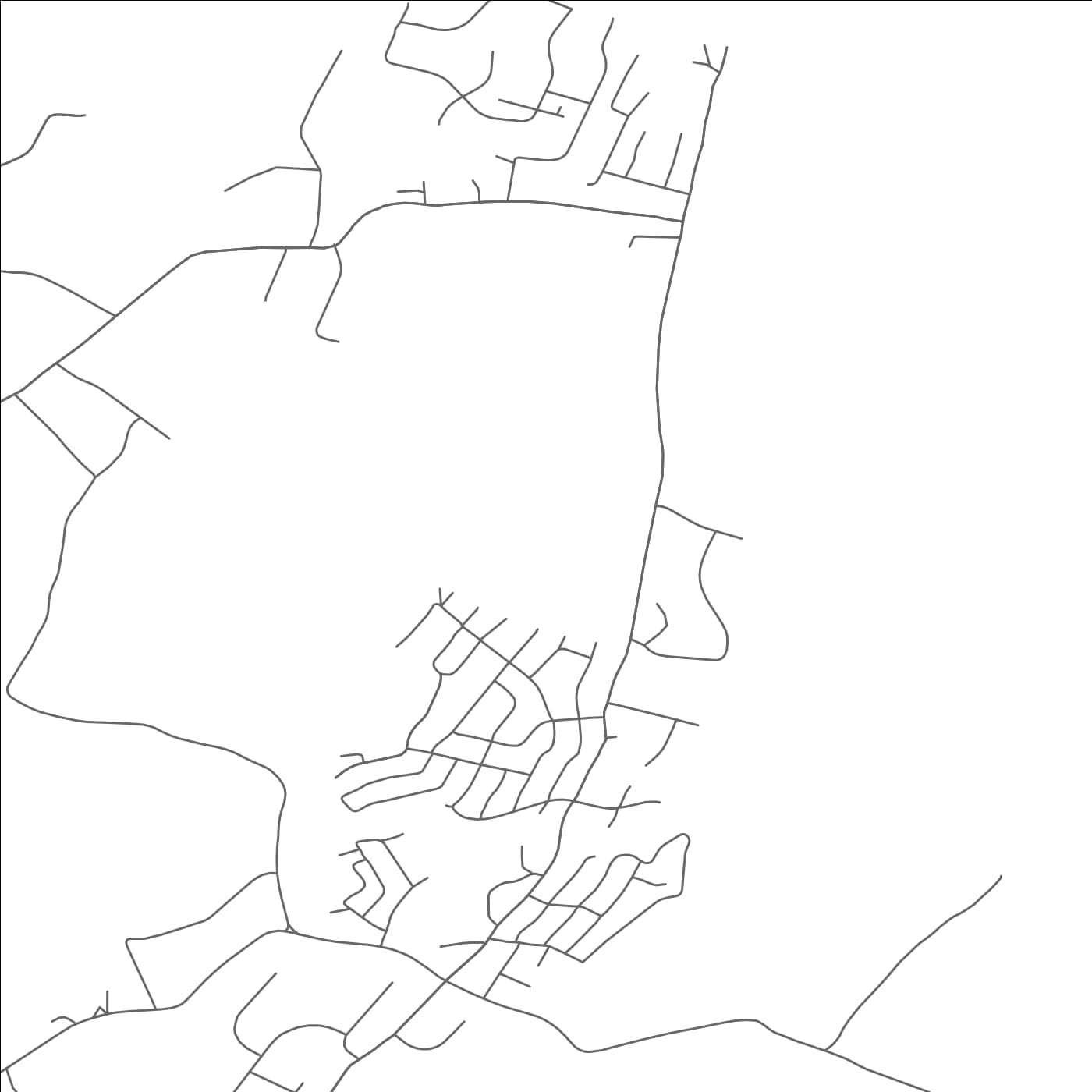 ROAD MAP OF VERNON VALLEY, NEW JERSEY BY MAPBAKES