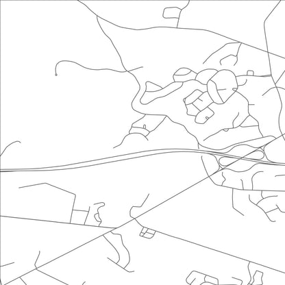 ROAD MAP OF VISTA CENTER, NEW JERSEY BY MAPBAKES