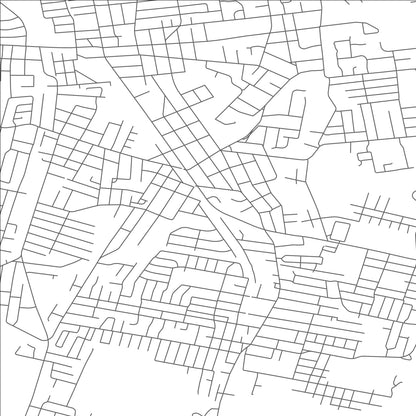 ROAD MAP OF WESTWOOD, NEW JERSEY BY MAPBAKES